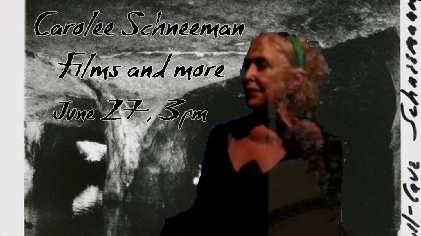 Carolee Schneemann 2026